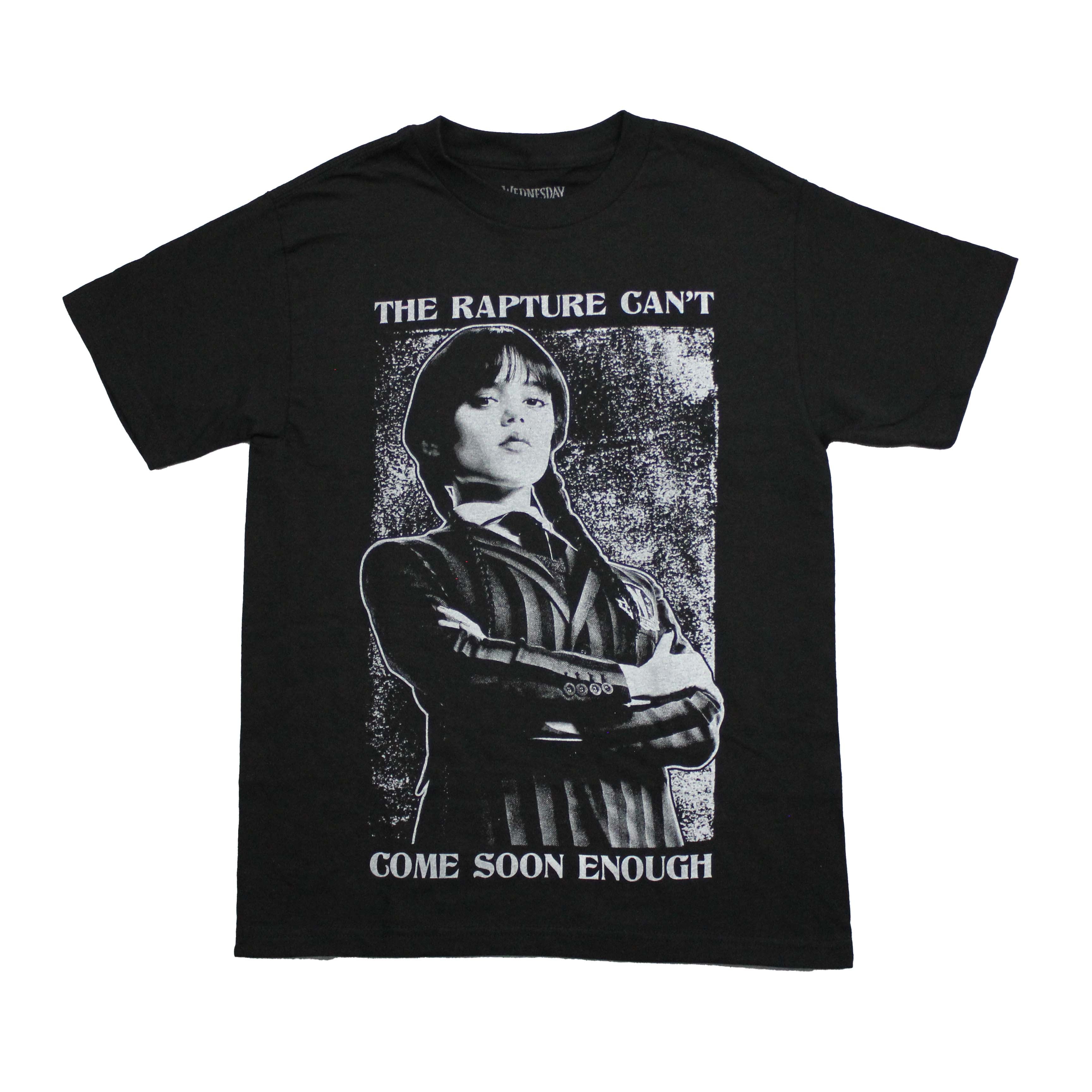 Wednesday Mens T-Shirt - The Rapture Can't Come Soon Enough Hoodie, Sweatshirt | ZylaModa.com
