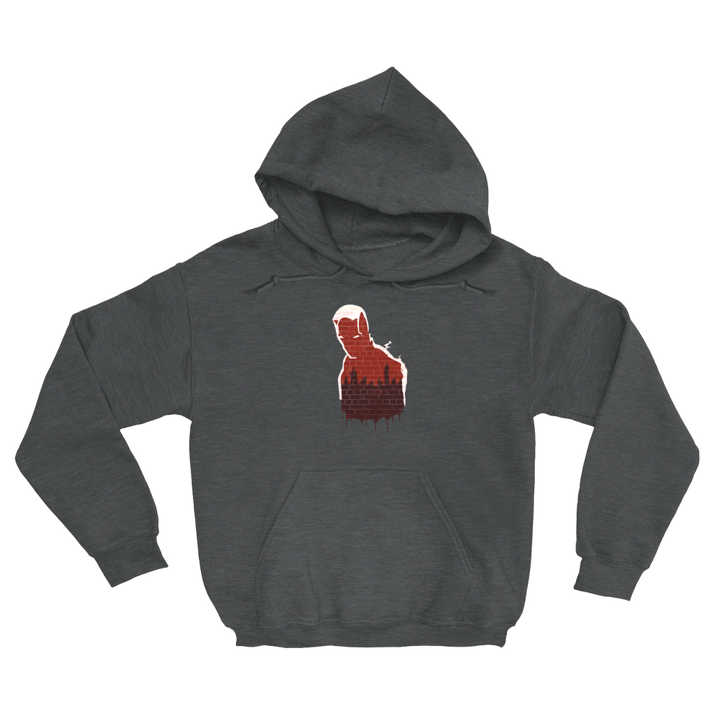 Man Without Fear Stencil Hoodie T-Shirts, Sweatshirt | ZylaModa.com (Image 2)