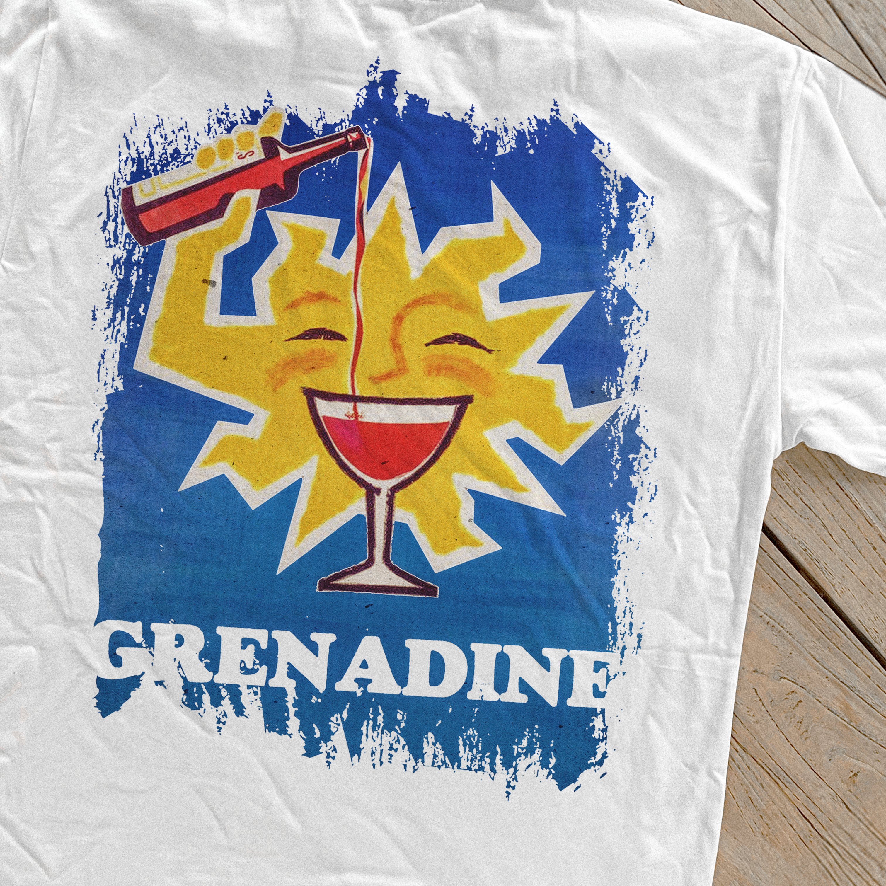 'SUNSHINE' GRENADINE HEAVY WHITE T-SHIRT Hoodie, Sweatshirt | ZylaModa.com (Image 2)