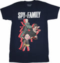 Spy X Family Mens T-Shirt - Forger Action Group Under Logo Hoodie, Sweatshirt | ZylaModa.com