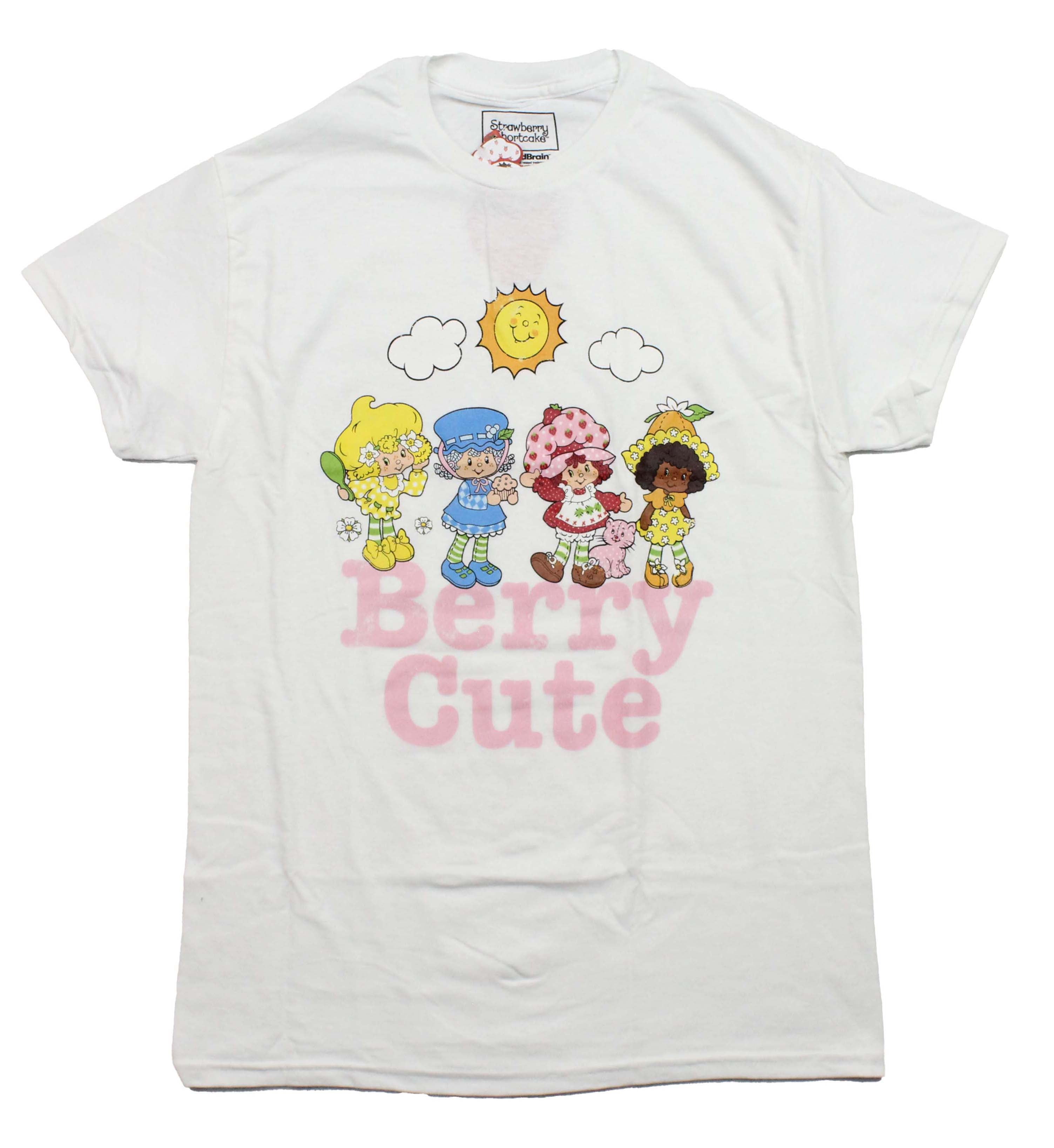 Strawberry Shortcake Mens T-Shirt - Cast over Berry Cute Hoodie, Sweatshirt | ZylaModa.com