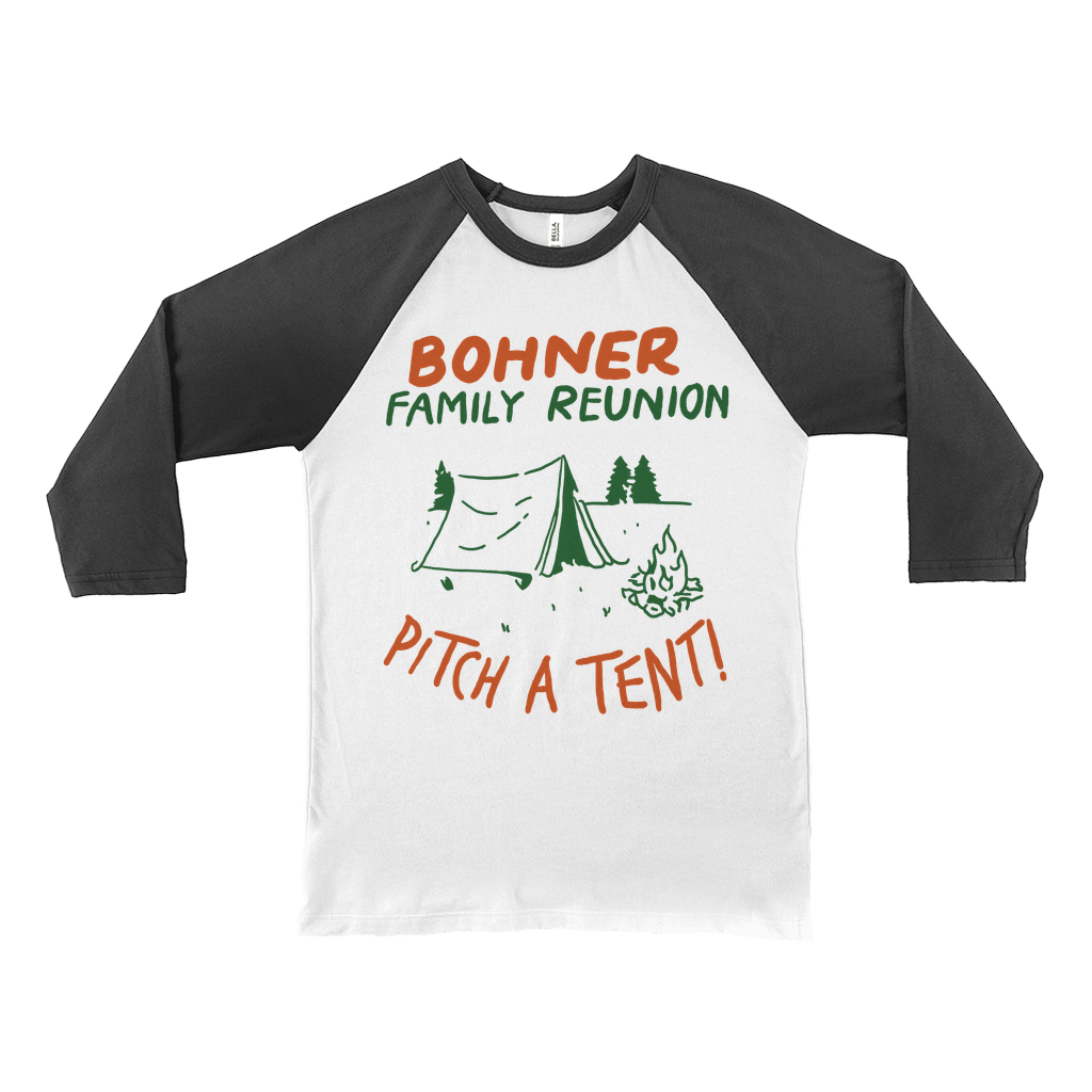 Bohner Family Reunion Raglan Shirt Hoodie, Sweatshirt | ZylaModa.com (Image 1)