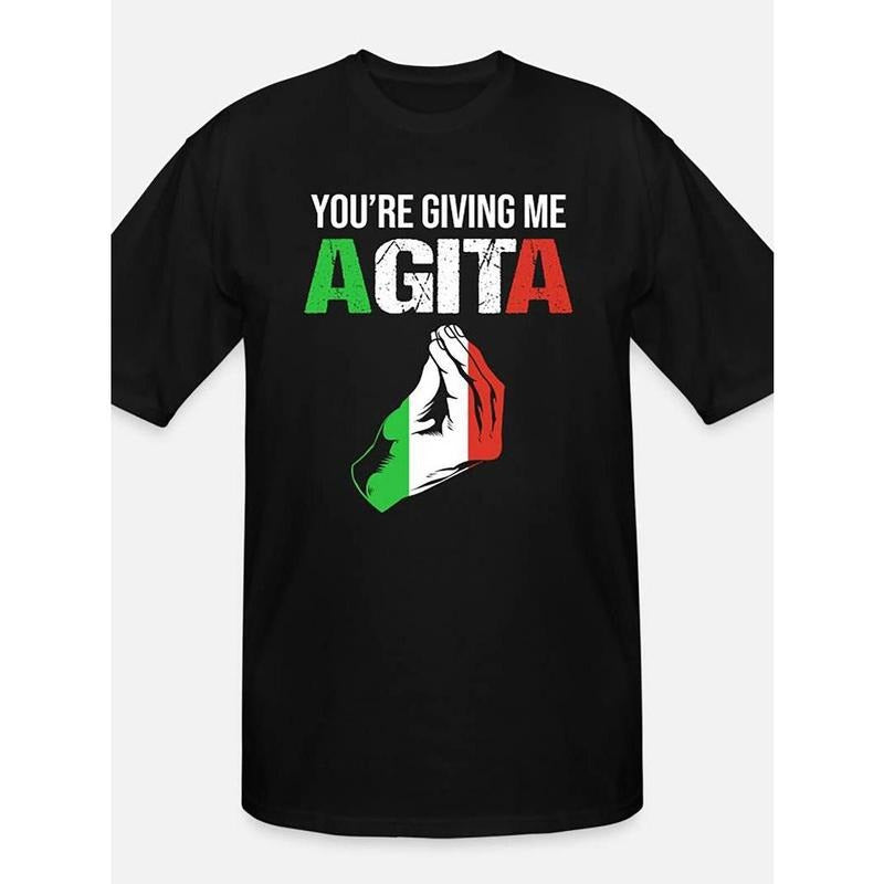 [100% Cotton] [Italian Slang Graphic Tee] Funny Italian Slang Graphic T-shirt Hoodie, Sweatshirt | ZylaModa.com