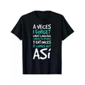 [100% Cotton] A Veces I Forget What Language Shirts - Funny Spanish Gift T-Shirt Hoodie, Sweatshirt | ZylaModa.com