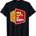 [100% Cotton] Always Right Humor Tee - Soft Cotton Couples T-Shirt Hoodie, Sweatshirt | ZylaModa.com