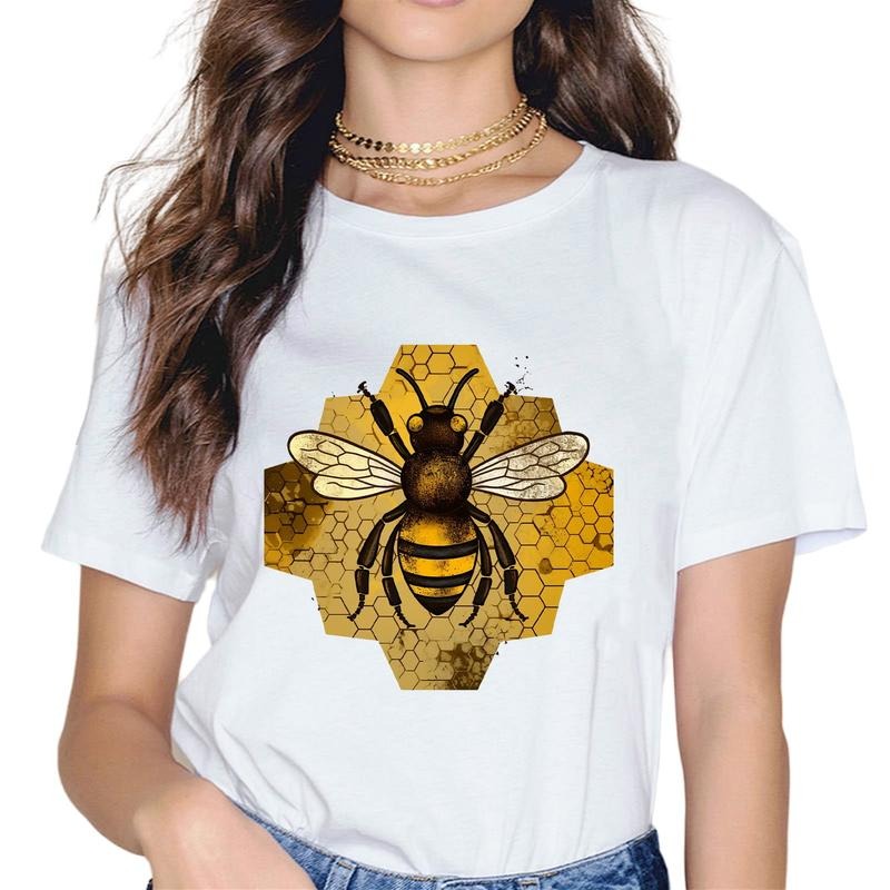 [100% Cotton] Bee Beekeeping Honeycomb Honey Beekeeper Bee Women T-Shirt Hoodie, Sweatshirt | ZylaModa.com