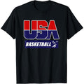 [100% Cotton] Cotton Short Sleeve Basketball 2024 USA T-Shirt for Men Women Hoodie, Sweatshirt | ZylaModa.com