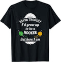 [100% Cotton] Happy Hooker Funny Crochet Shirt Crocheting T-Shirt Hoodie, Sweatshirt | ZylaModa.com