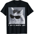 [100% Cotton] I'm A Pretty Girl Funny Cat T-Shirt Hoodie, Sweatshirt | ZylaModa.com