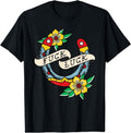 [100% Cotton] Luck Horseshoe American Traditional Tattoo Flash Alt T-Shirt Hoodie, Sweatshirt | ZylaModa.com