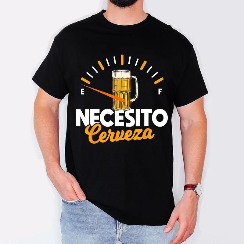 [100% Cotton] Mexican beer necesito cerveza cool & funny sayings T-Shirt Hoodie, Sweatshirt | ZylaModa.com