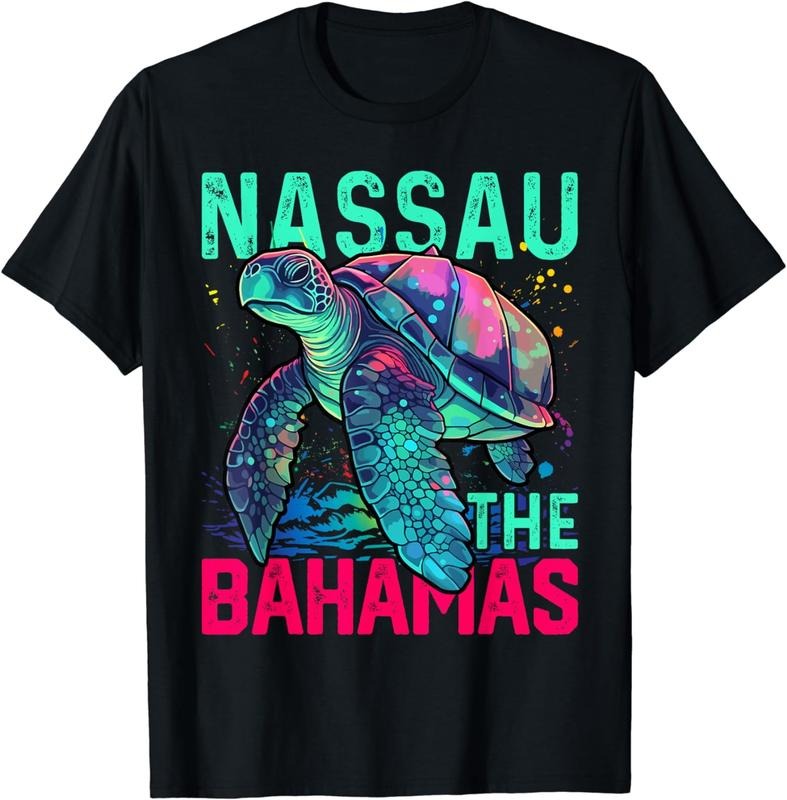 [100% Cotton] Nassau Bahamas Shirt Sea Turtle Bahamas Souvenirs Bahamas T-Shirt Hoodie, Sweatshirt | ZylaModa.com