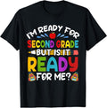 [100% Cotton] Ready For Second 2nd Grade Back To School Teachers Students T-Shirt Hoodie, Sweatshirt | ZylaModa.com