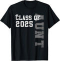 100% Cotton Aunt Senior 2025 Proud Auntie Of A Class Of 2025 Graduation T-Shirt Hoodie, Sweatshirt | ZylaModa.com