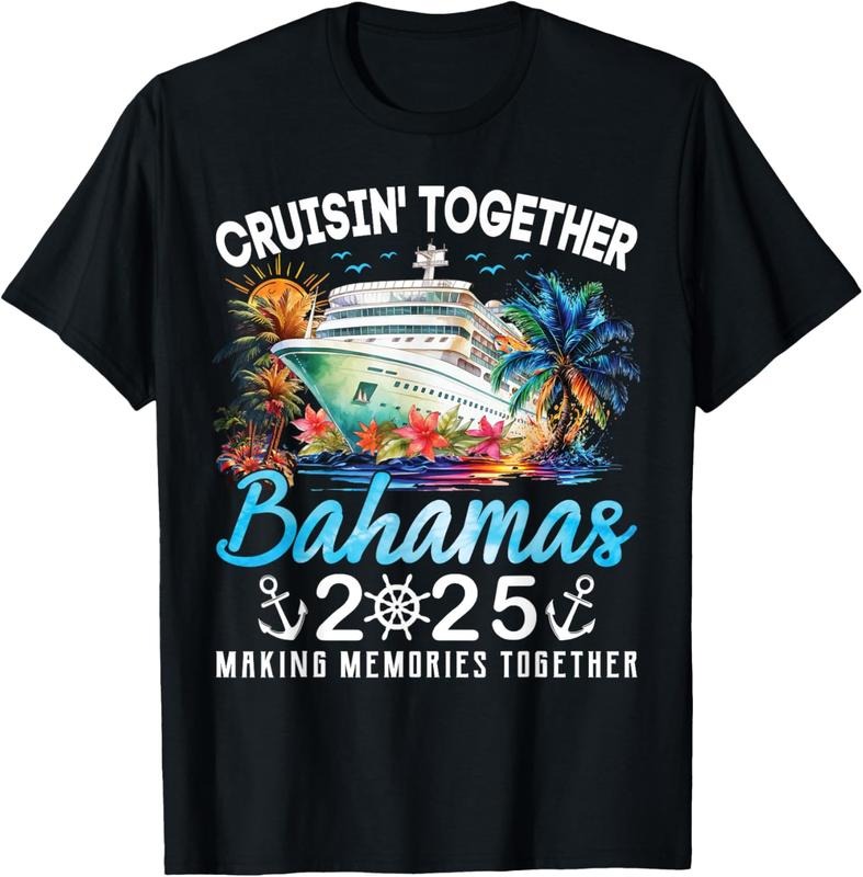 100% Cotton Bahamas Cruise 2025 Family Cruise Trip Squad Group Vacation T-Shirt Hoodie, Sweatshirt | ZylaModa.com