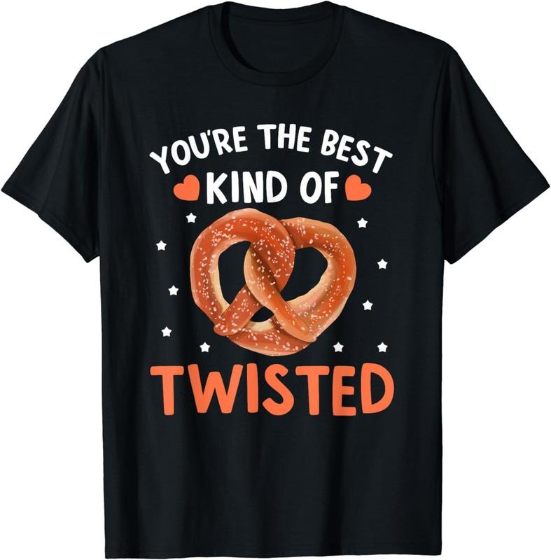 [100% Cotton]Best Kind Of Twisted Soft Pretzels German Pretzel Lovers T-Shirt Hoodie, Sweatshirt | ZylaModa.com