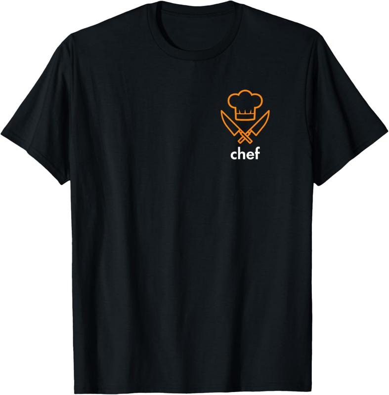 100% Cotton Chef chest pocket knife t-shirt. Kitchen, cooking, food tee T-Shirt Hoodie, Sweatshirt | ZylaModa.com