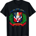 100% Cotton Coat of Arms Republica Dominicana Bandera Dominican Flag T-Shirt Hoodie, Sweatshirt | ZylaModa.com