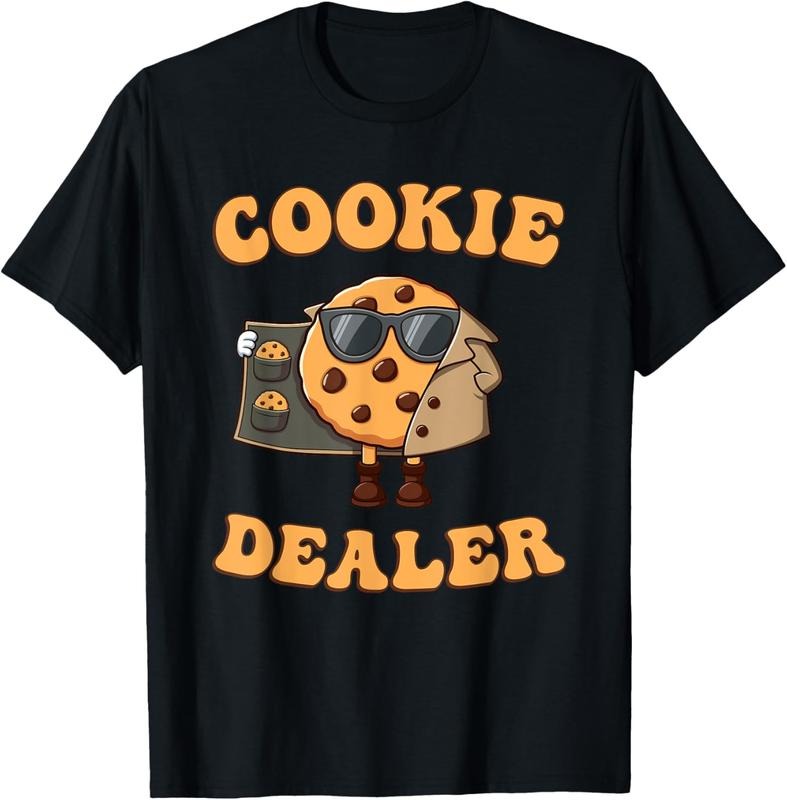 100% Cotton Cookie Dealer Cookie Seller Baking Cookie Crew Boys Girl T-Shirt Hoodie, Sweatshirt | ZylaModa.com