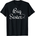 100% Cotton Cool Big Sister T-Shirt Hoodie, Sweatshirt | ZylaModa.com