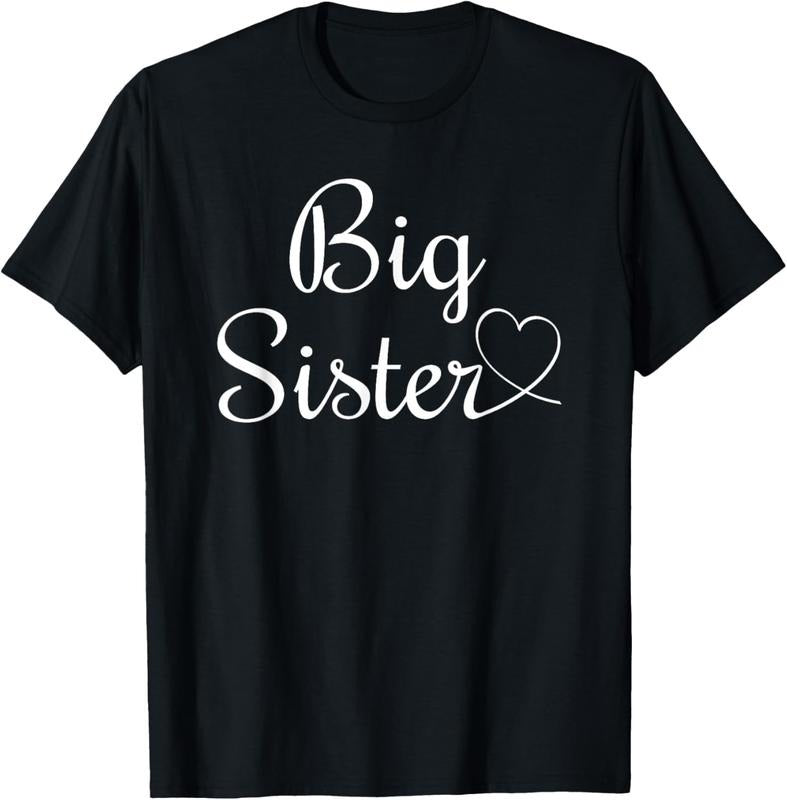 100% Cotton Cool Big Sister T-Shirt Hoodie, Sweatshirt | ZylaModa.com