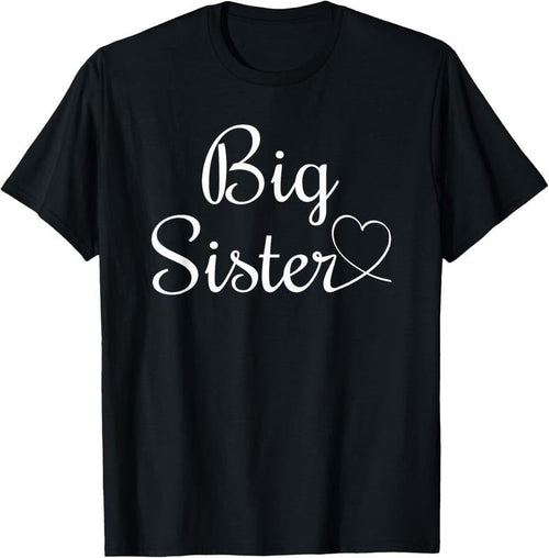 100% Cotton Cool Big Sister T-Shirt Hoodie, Sweatshirt | ZylaModa.com