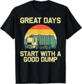 100% Cotton Cool Garbage Truck For Men Boys Trash Waste Management T-Shirt Hoodie, Sweatshirt | ZylaModa.com