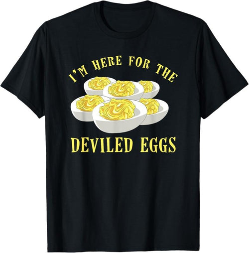 100% Cotton Deviled Egg Funny Food Gift T-Shirt Hoodie, Sweatshirt | ZylaModa.com