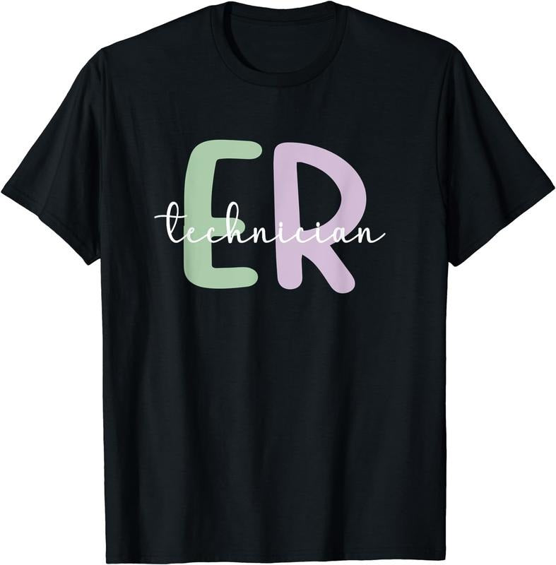 [100% Cotton]Emergency Room Technician ER Technician ER Tech T-Shirt Hoodie, Sweatshirt | ZylaModa.com