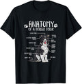 [100% Cotton]Funny Anatomy Border Collie Dog Lover T-Shirt Hoodie, Sweatshirt | ZylaModa.com