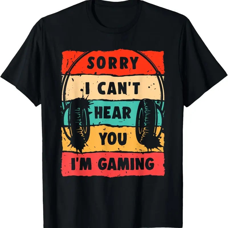 100% Cotton Funny Gamer Shirt for Teens Boys Men Video Gaming T-Shirt Hoodie, Sweatshirt | ZylaModa.com