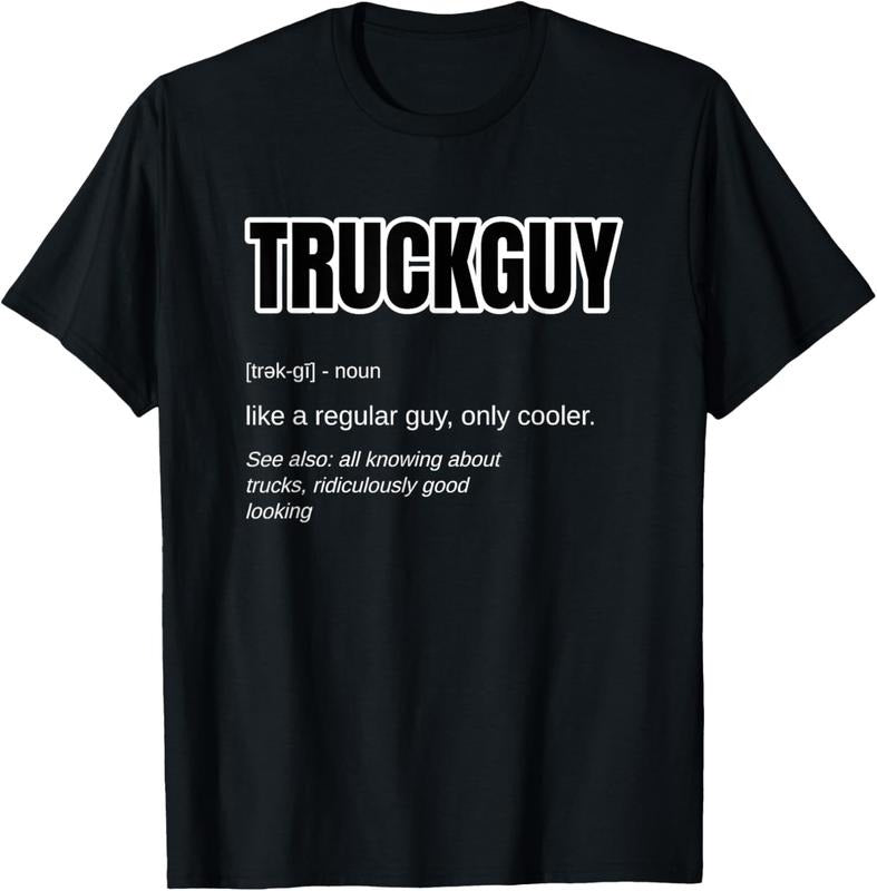 100% Cotton Funny Pickup Truck Guy Gift - Truck Guy Definition T-Shirt Hoodie, Sweatshirt | ZylaModa.com