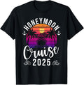 100% Cotton Honeymoon Cruise 2025 Ship Trip Couples Matching Vacation T-Shirt Hoodie, Sweatshirt | ZylaModa.com