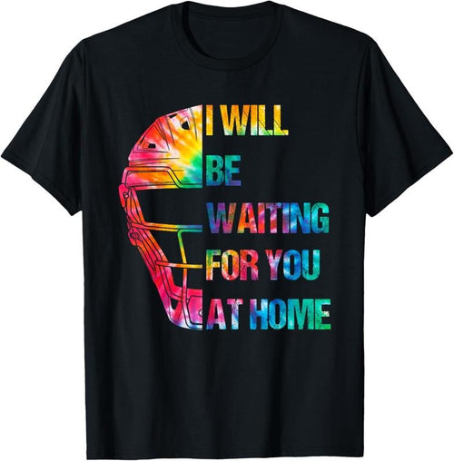 100% Cotton I Will Be Waiting For You At Home Softball Catcher T-Shirt Hoodie, Sweatshirt | ZylaModa.com