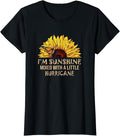 [100% Cotton]I'm Sunshine mied with little hurricane T-Shirt Hoodie, Sweatshirt | ZylaModa.com