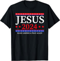 [100% Cotton]JESUS 2024 MAKE AMERICA PRAY AGAIN T-Shirt Hoodie, Sweatshirt | ZylaModa.com