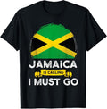 100% Cotton Jamaica Is Calling I Must Go Jamaican Heritage Roots Flag T-Shirt Hoodie, Sweatshirt | ZylaModa.com