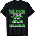 [100% Cotton]Kidney Pancreas Transplant Survivor Forever Grateful Gift T-Shirt Hoodie, Sweatshirt | ZylaModa.com