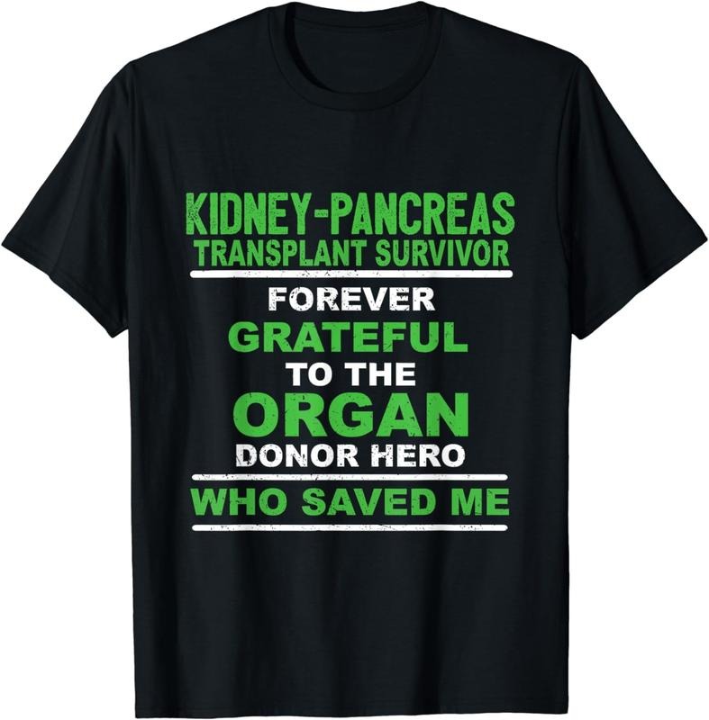 [100% Cotton]Kidney Pancreas Transplant Survivor Forever Grateful Gift T-Shirt Hoodie, Sweatshirt | ZylaModa.com