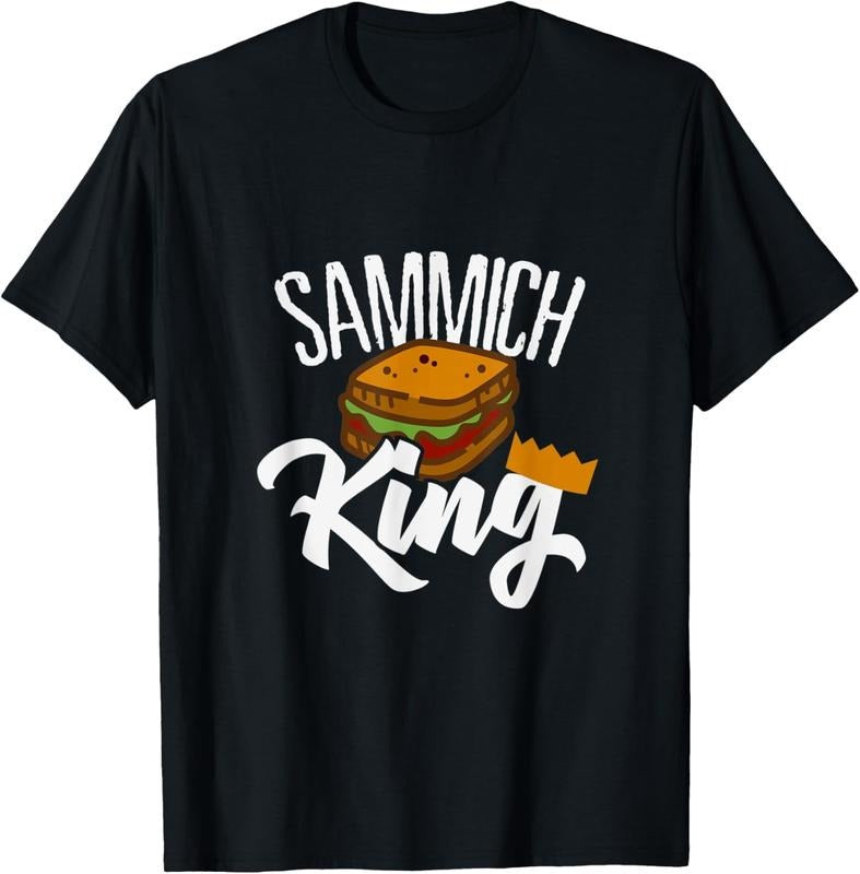 [100% Cotton]King Sandwich Fathers Day Food Diet Chef Artist Bread Shirt Hoodie, Sweatshirt | ZylaModa.com