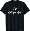 [100% Cotton]Maltipoo Mom T-Shirt Hoodie, Sweatshirt | ZylaModa.com