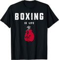 [100% Cotton]Mens Boxing is Life T shirt T-Shirt Hoodie, Sweatshirt | ZylaModa.com