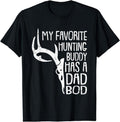 [100% Cotton]Mens Hunting Buddy Fathers Day Funny Dad Bod Daddy Papa Hunter T-Shirt Hoodie, Sweatshirt | ZylaModa.com