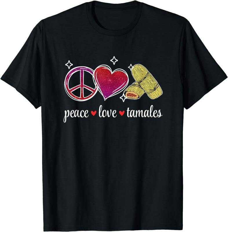 [100% Cotton]Mexican Energy Bars Food Tamale Lover Peace Love Tamales T-Shirt Hoodie, Sweatshirt | ZylaModa.com