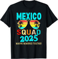 100% Cotton Mexico 2025 Tropical Beach Vacation Matching T-Shirt Hoodie, Sweatshirt | ZylaModa.com