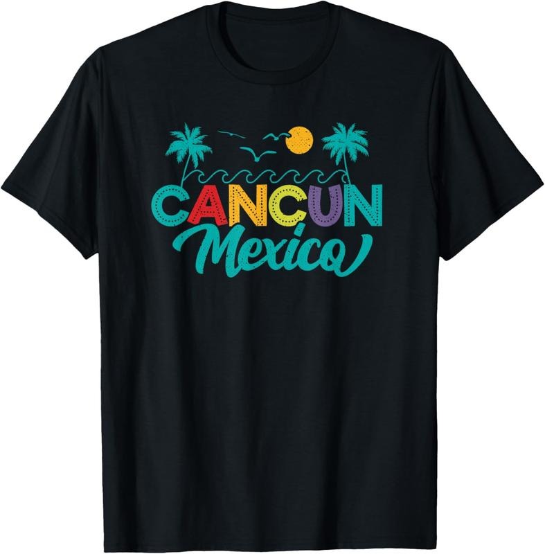 100% Cotton Mexico Cancun Mexican Travel Lover Summer Vacation Traveler T-Shirt Hoodie, Sweatshirt | ZylaModa.com