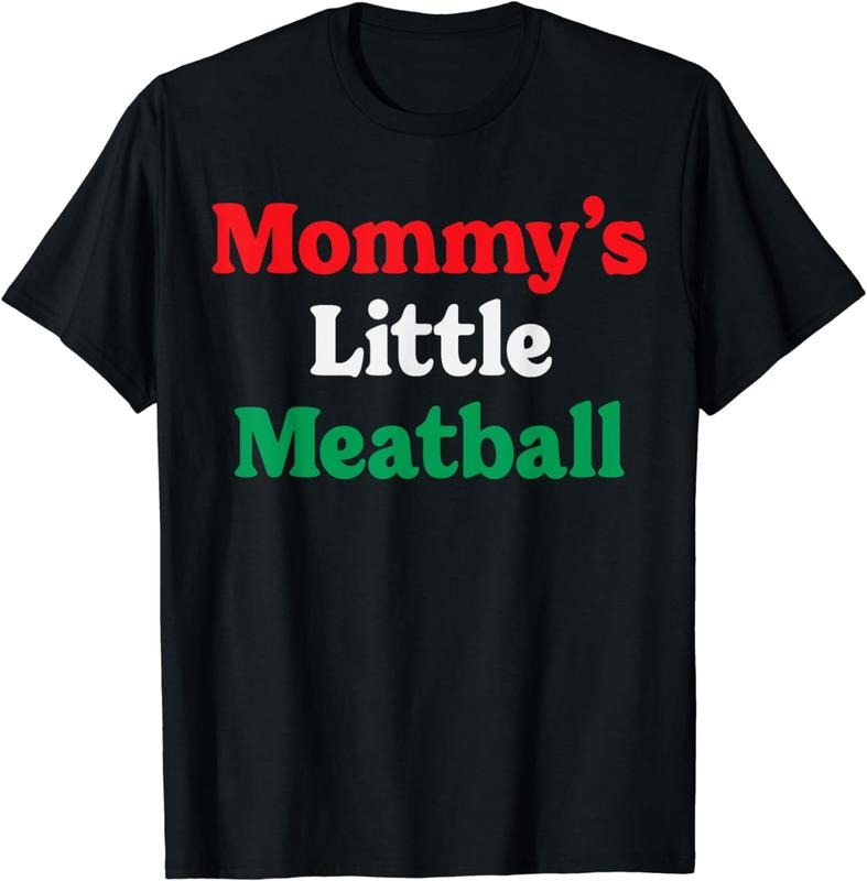 [100% Cotton]Mommy's Little Meatball Funny Italian Im A Little Meatball T-Shirt Hoodie, Sweatshirt | ZylaModa.com