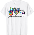 [100% Cotton]Peace Love Swim Goggles Tie Dye Swimmer Swimming Womens T-Shirt Hoodie, Sweatshirt | ZylaModa.com