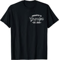 100% Cotton Promoted To Grandpa 2025 Grandpa est 2025 New Grandpa To be T-Shirt Hoodie, Sweatshirt | ZylaModa.com