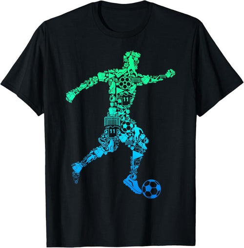 100% Cotton Soccer Player Youth Men  Boys T-Shirt Hoodie, Sweatshirt | ZylaModa.com